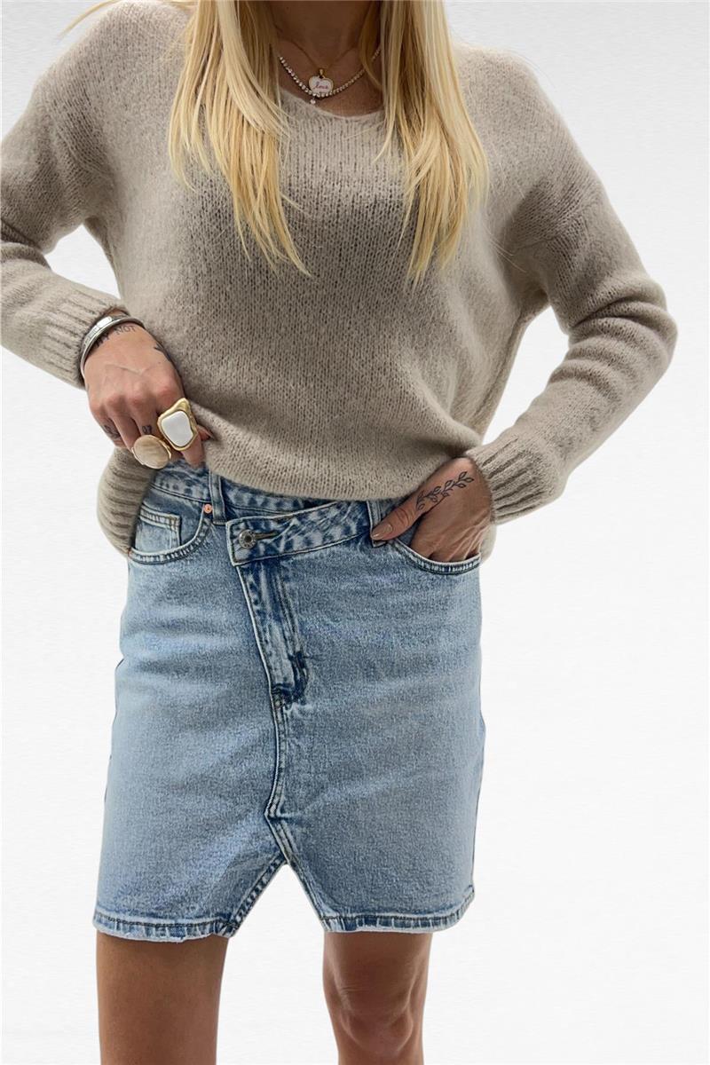 gonna con chiusura asimmetrica skirt